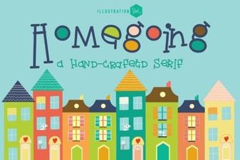 Homegoing Font: a Modern Creative Design Resource