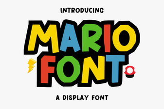 Creative Uses for the Mario Font in Design