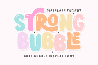 Creative Bubble Font Designs for Dynamic Projects