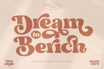 Dream to Berich Font: a Designer's Guide
