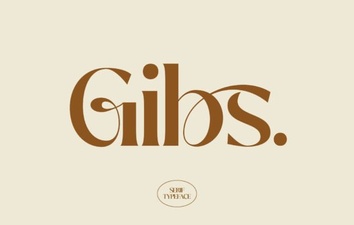 Gibs Font: Free Display Typeface for Creative Projects