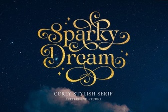 Sparky Dream Font: Creative Font & Typography Ideas